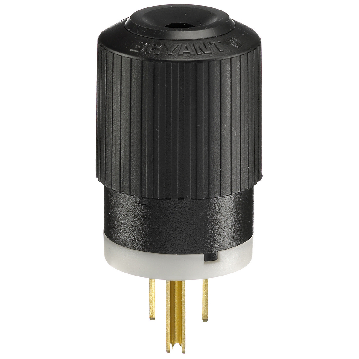 Product image for Plug nylon 2P3W 125V 15A 5-15P black-white