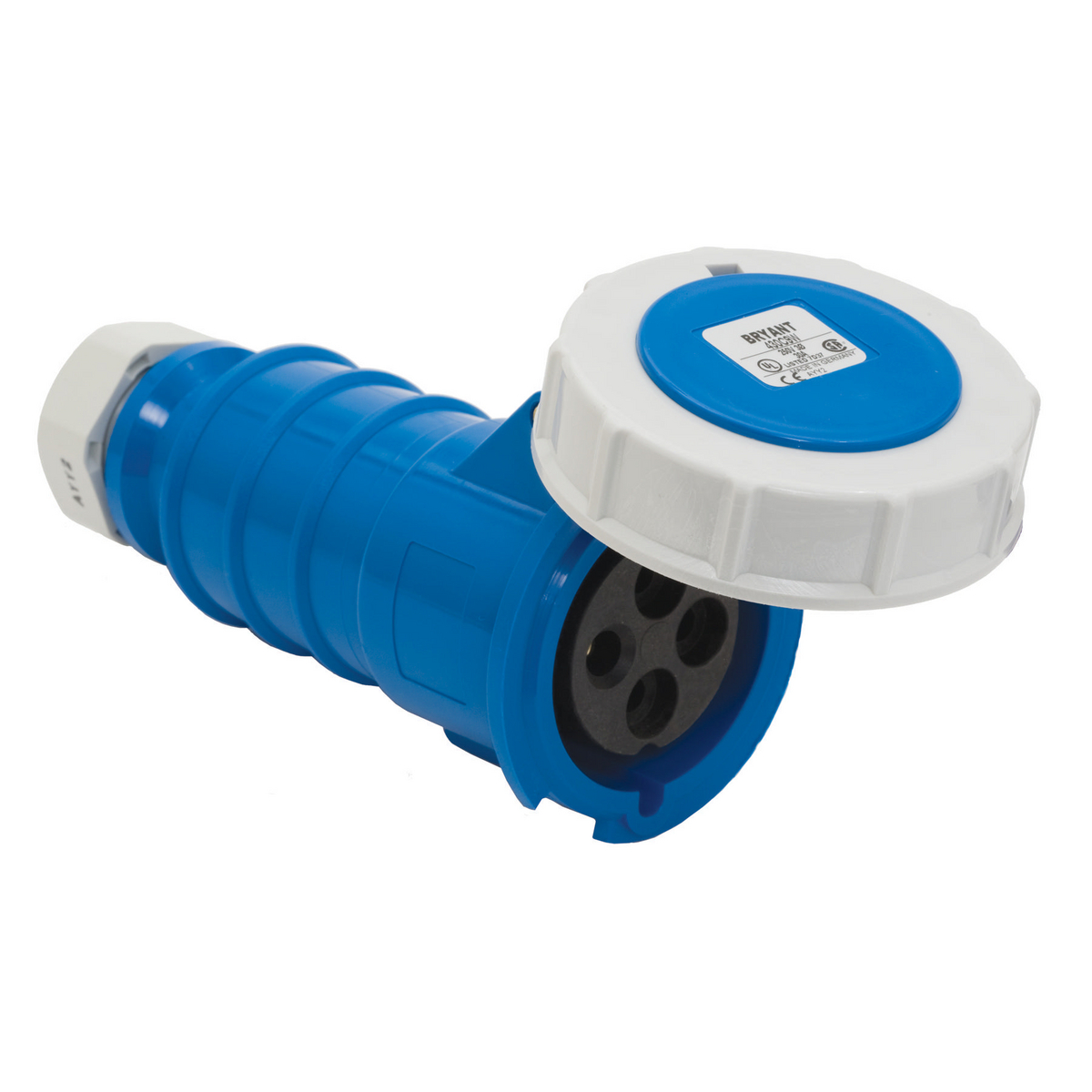 Product image for PS, IEC, CONN, 2P3W, 30A 250V, W/ (MS90)