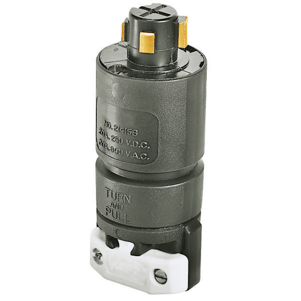 Product image for POW-INT PLUG, 3P4W, 30A 250/600V