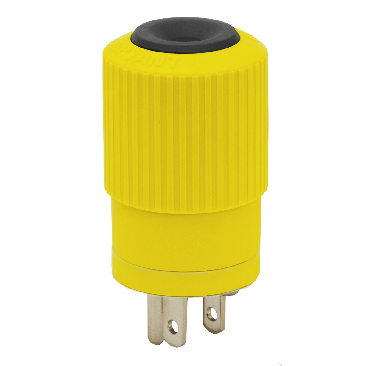 Product image for PLUG BODY 15A/125V, YELLOW