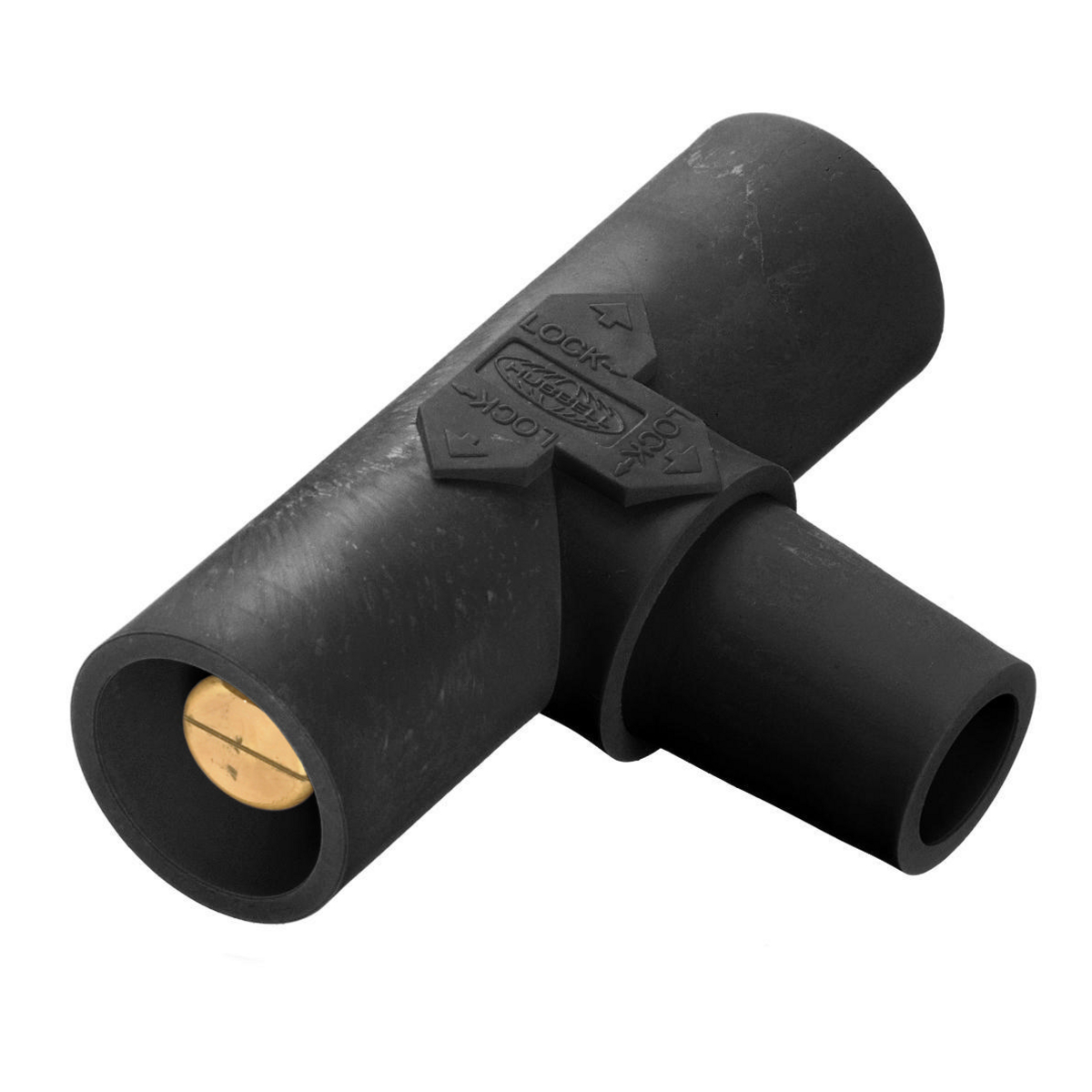 Product image for SINGLEPOLE, PARALLEL T, FEM-MALE-MALE,BK