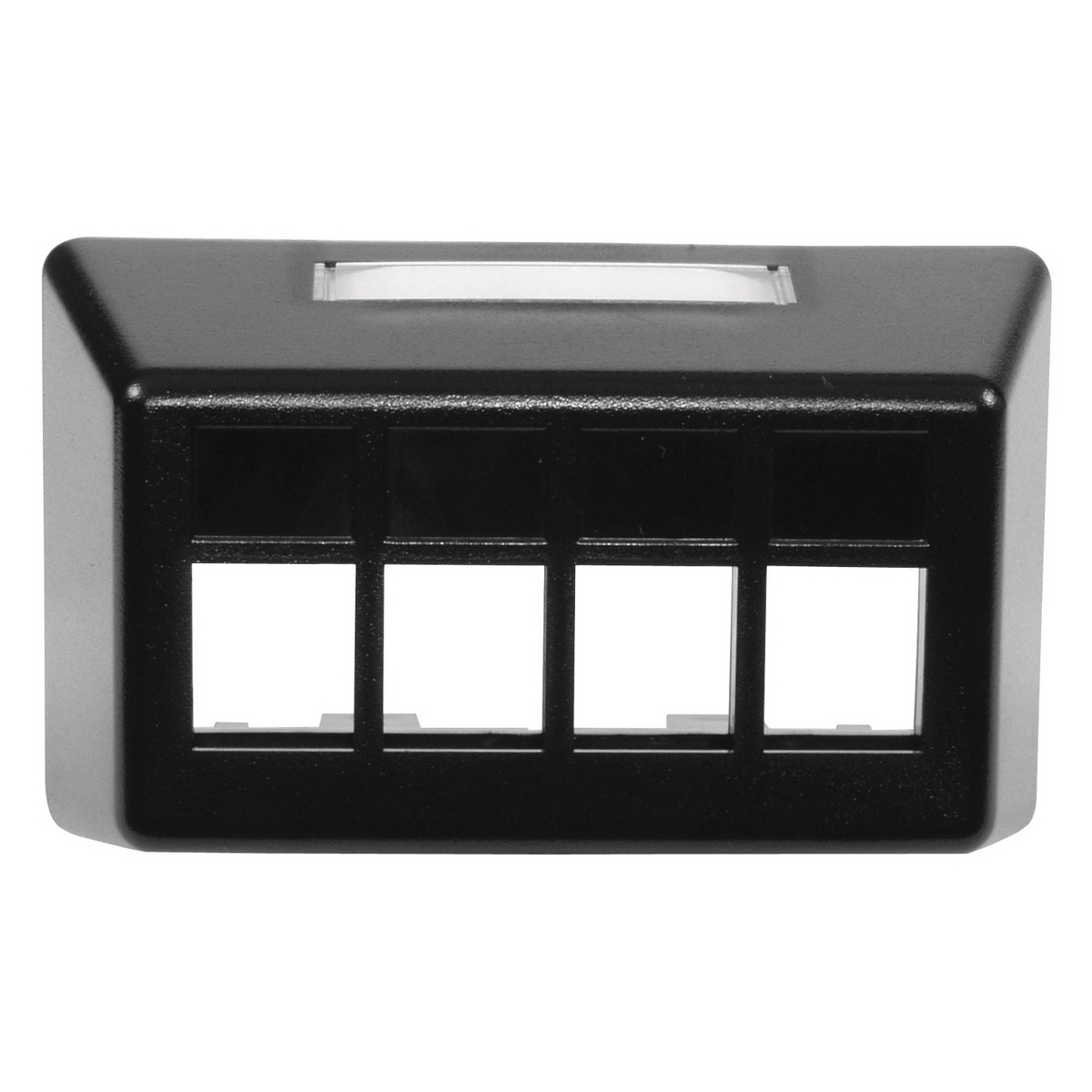 Product image for Box furniture standard 4 port black