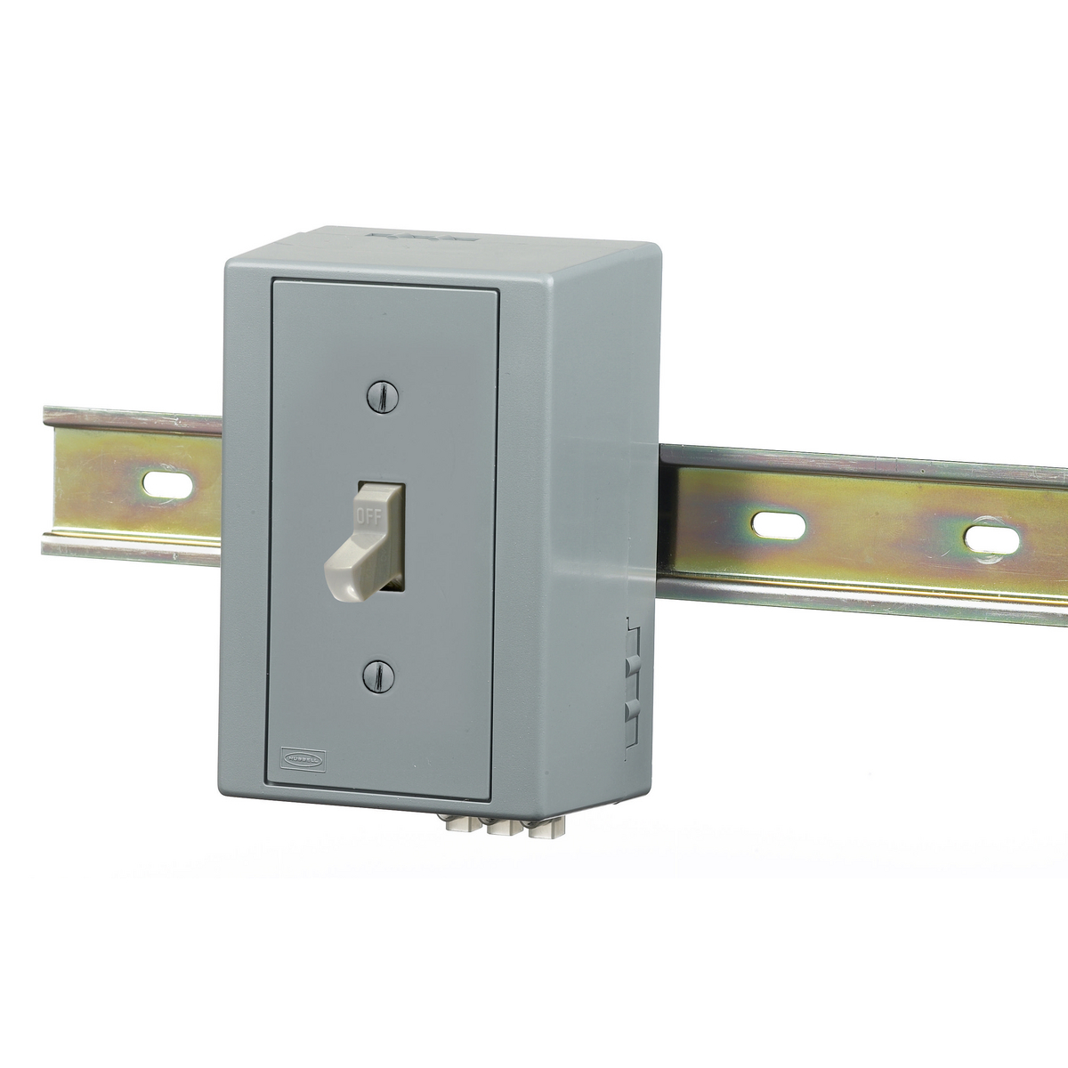 Product image for Utility box with toggle switch 125V 20A grey
