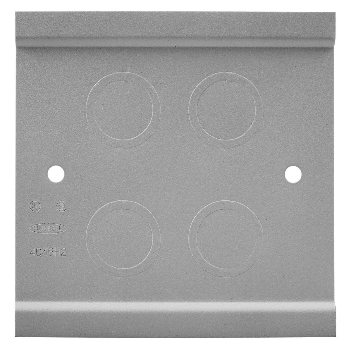 Product image for Fitting tap-off 2-gang cold-rolled steel grey
