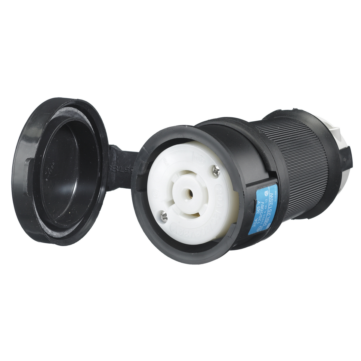 Product image for Connector L21-20R cable+door 3ph 20A 120/208V