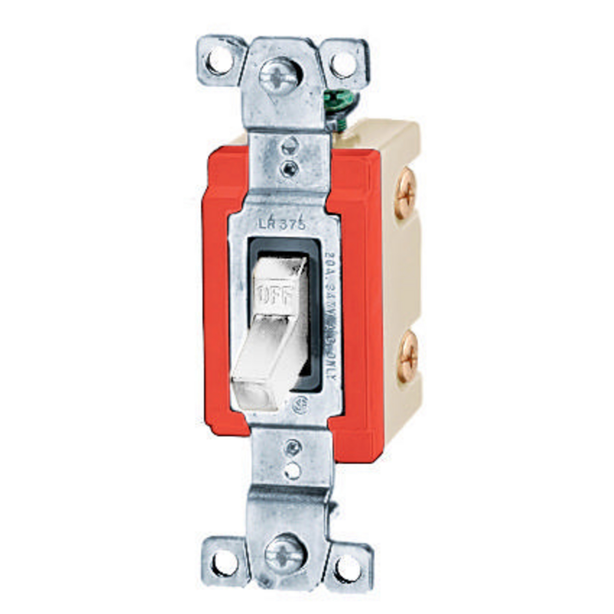 Product image for Switch EHD 3way 20A 347V toggle white