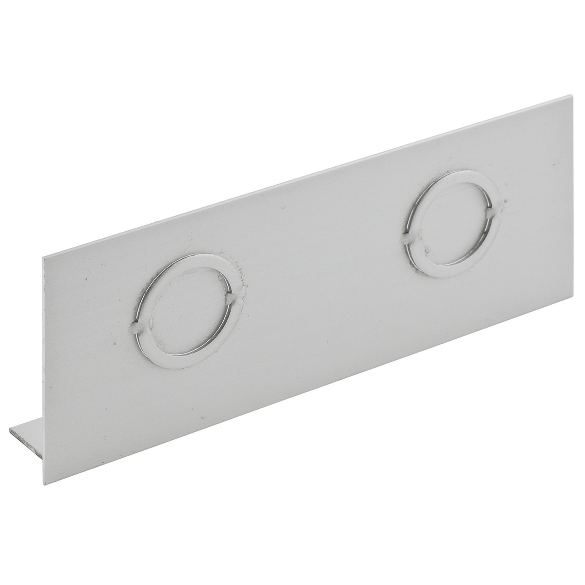 Product image for Fitting entrance end aluminium for feeding raceway 5.08x1.75"