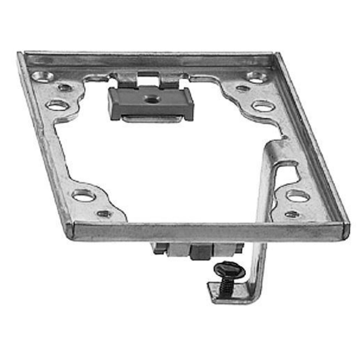 Product image for Frame cover aluminium for rectangular grounding floor box