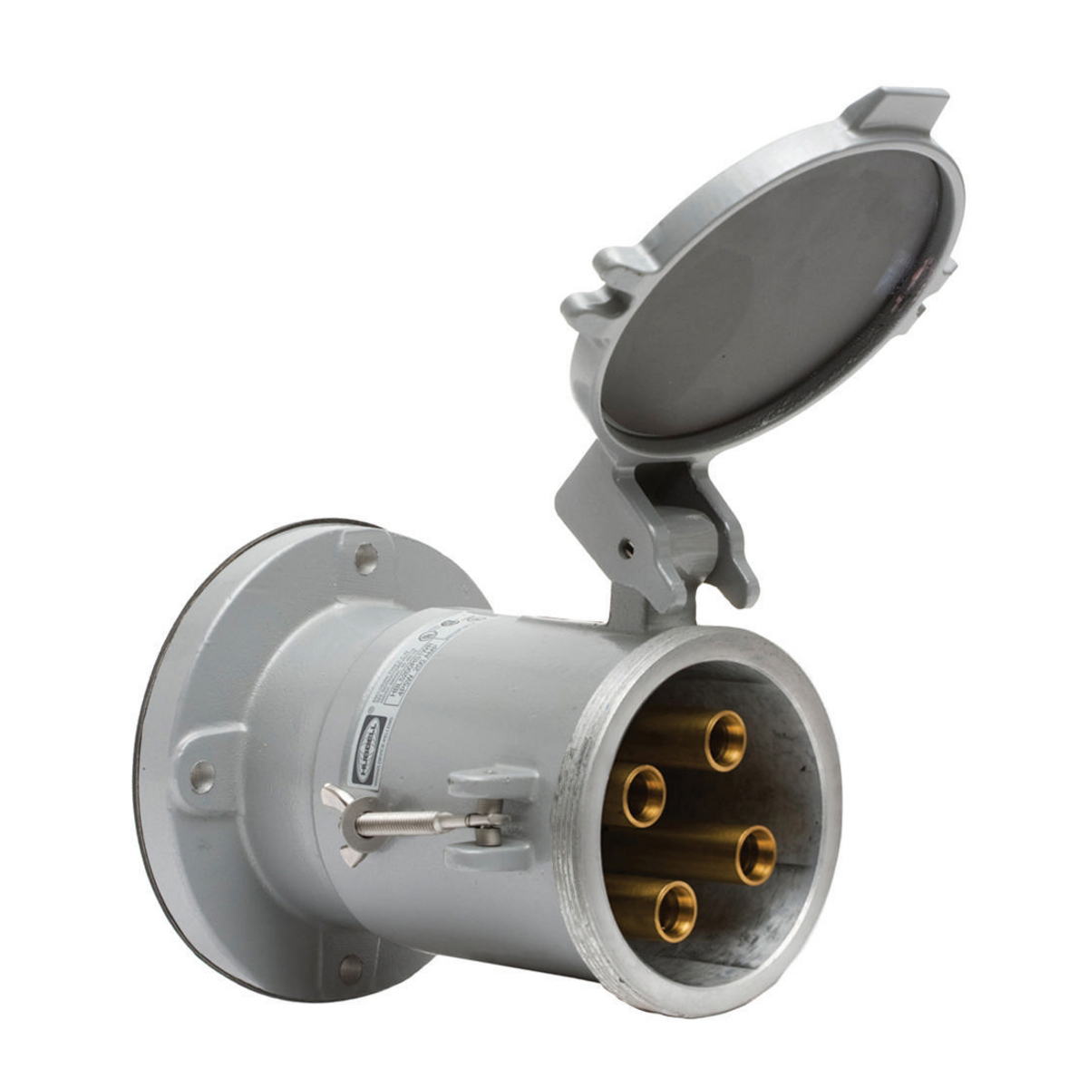 Product image for Receptacle 3 pole 4 wire 200A 600V style I reversed service