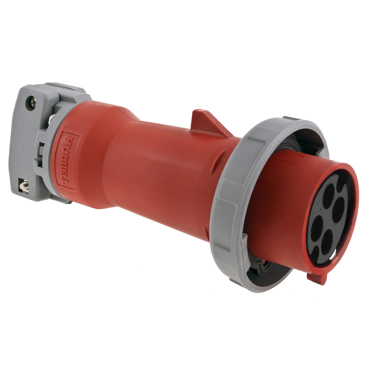 Product image for Plug mating 3 pole 4 wire 30A 480V reversed service red