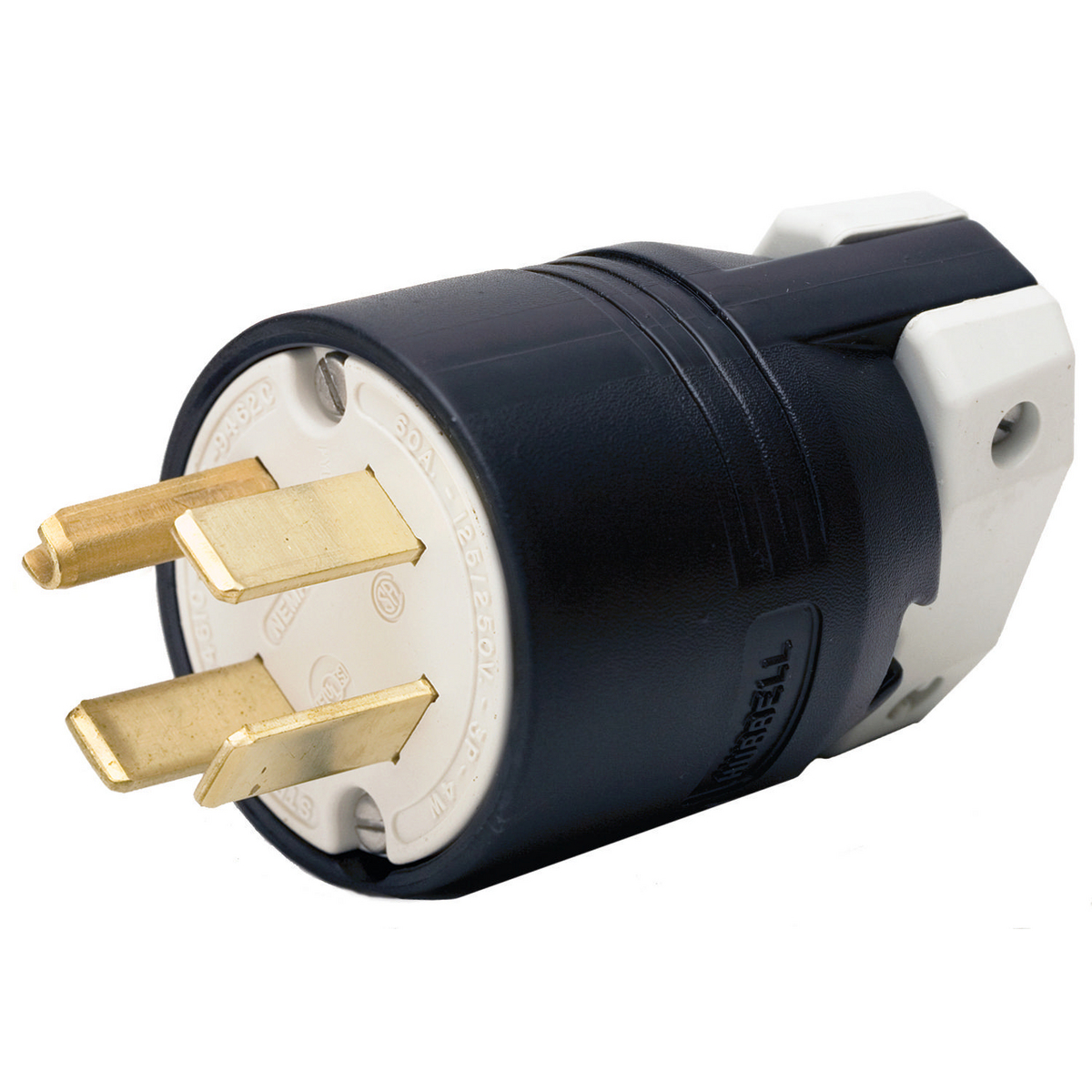 Product image for Plug insulgrip nylon 3P4W 60A 14-60P black-white