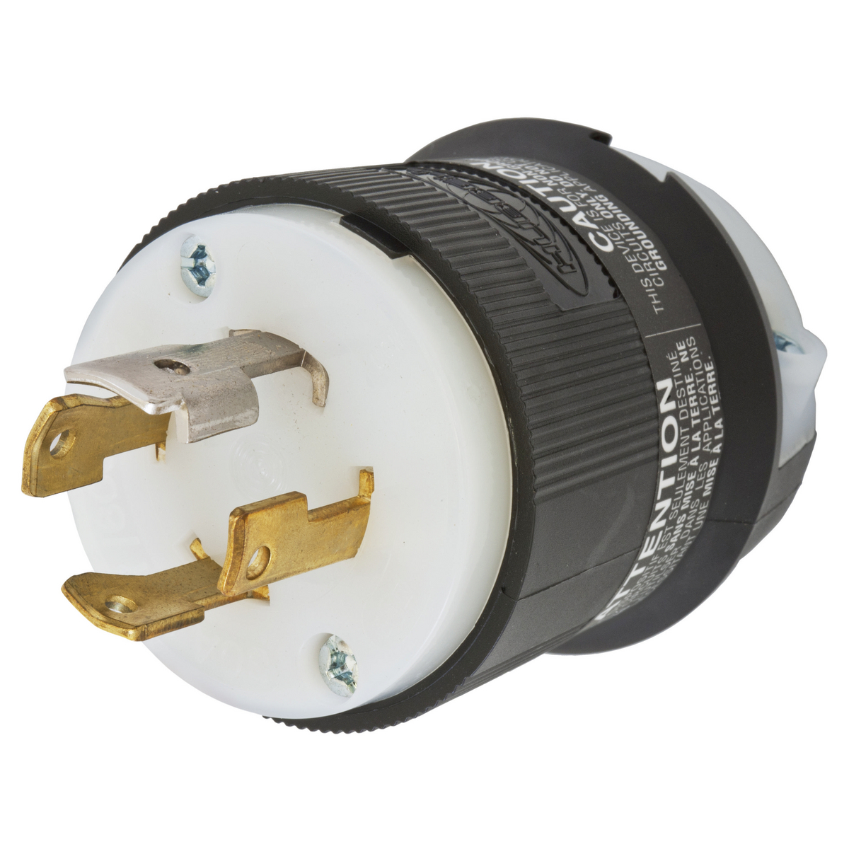 Product image for LKG PLUG, 30A 3PH 347/600V, L20-30P, B/W