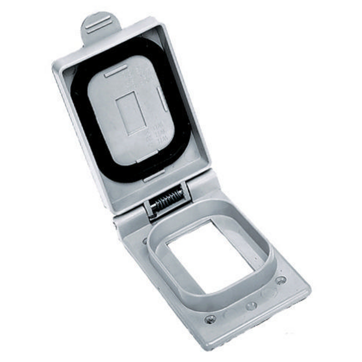 Product image for HUB CWP26CR COVER GFCI PVC GREY
