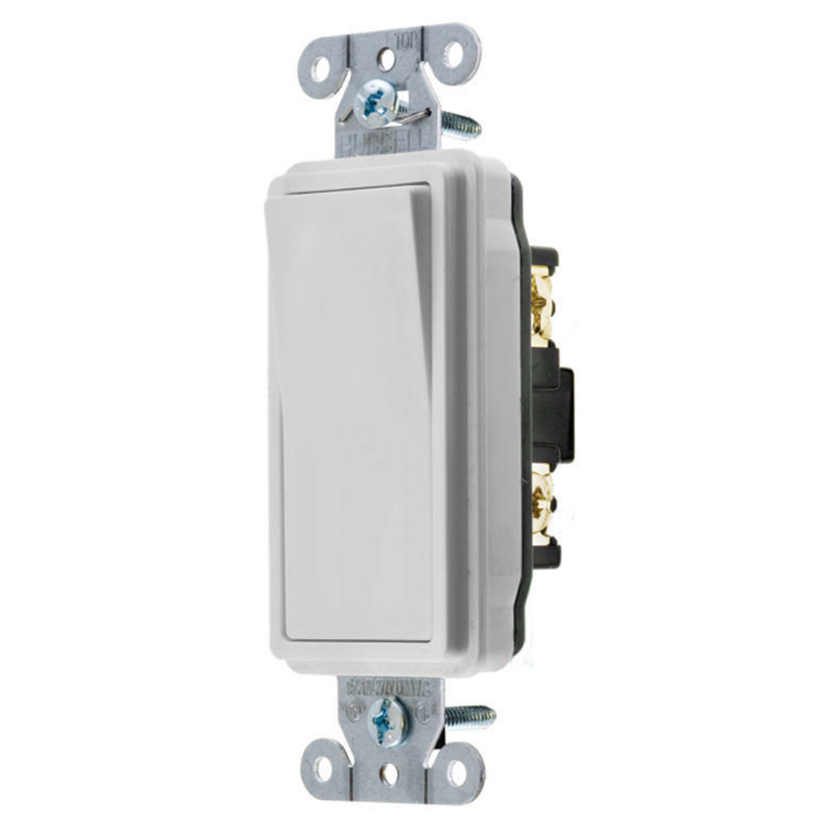 Product image for SWITCH, DECO SER, SP, 20A 120/277V, OW