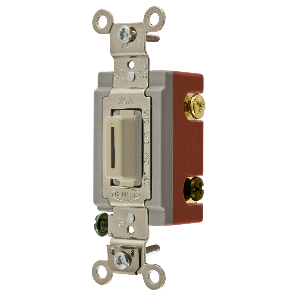 Product image for 3W TOG, IND GRD, 20A 120/277V, LK, IV