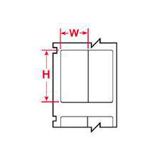 Product image for LBL,BRDMKR/ID PRO,B502,.75X.75,WT,500/RL