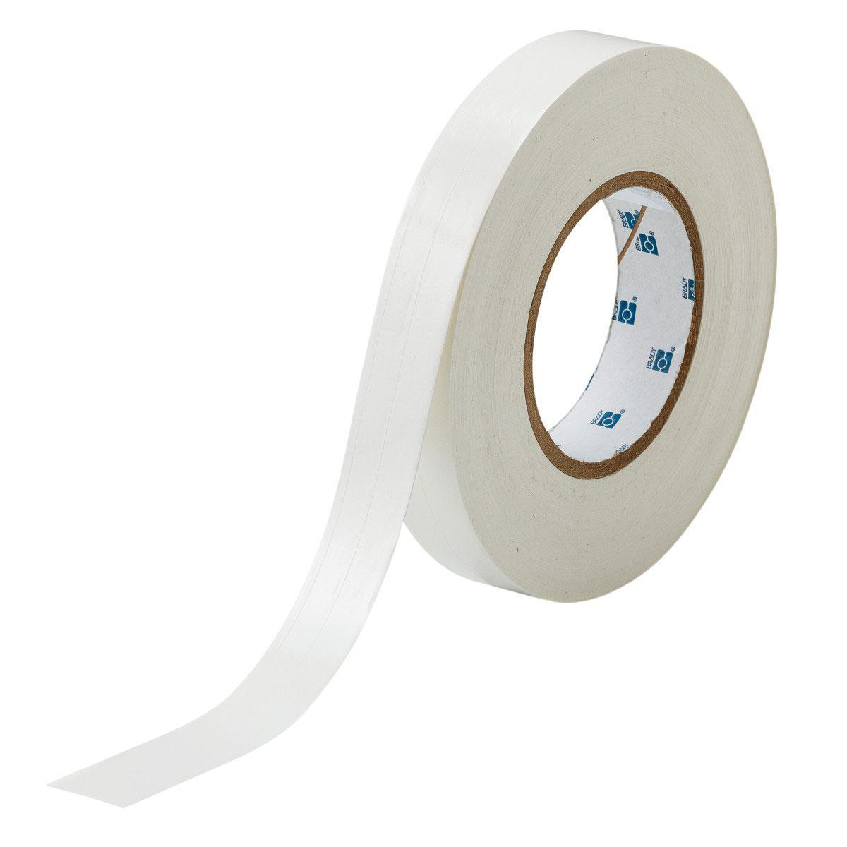 Product image for CleanLift Repositionable Vinyl Coated Fabric Labels, Write-on Labels, , Roll of 165 Feet, White