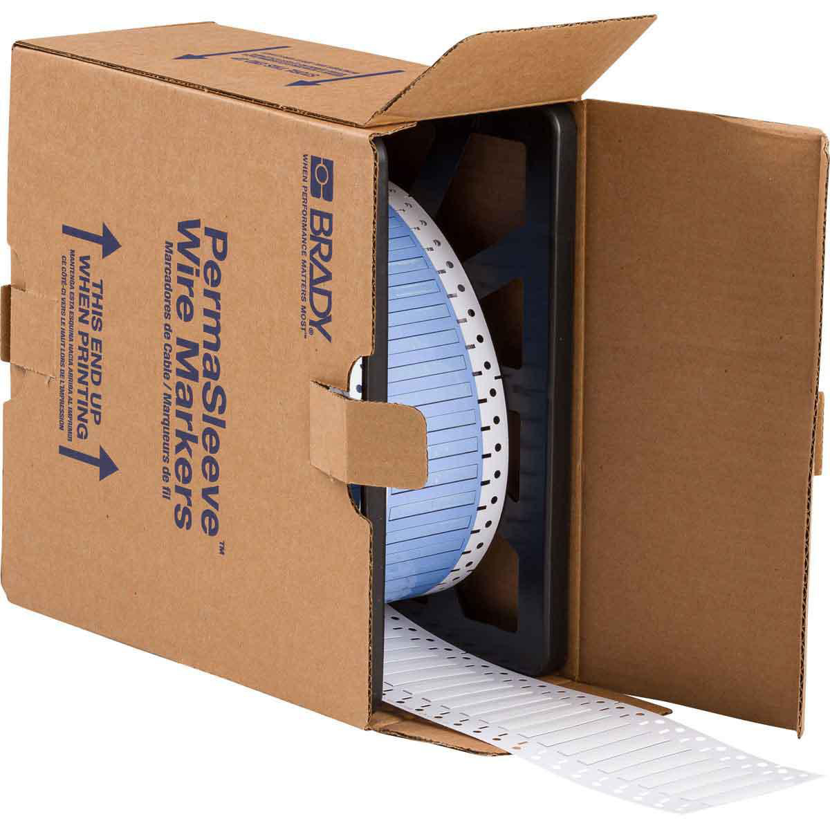 Product image for Sleeve wire marker 1x0.235" 5000pk