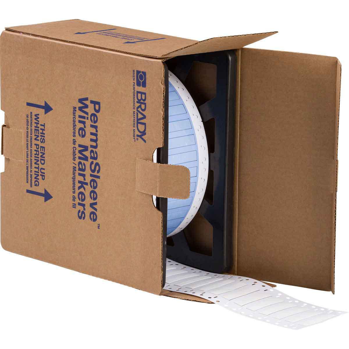 Product image for Sleeve wire marker 1x0.439" 5000pk