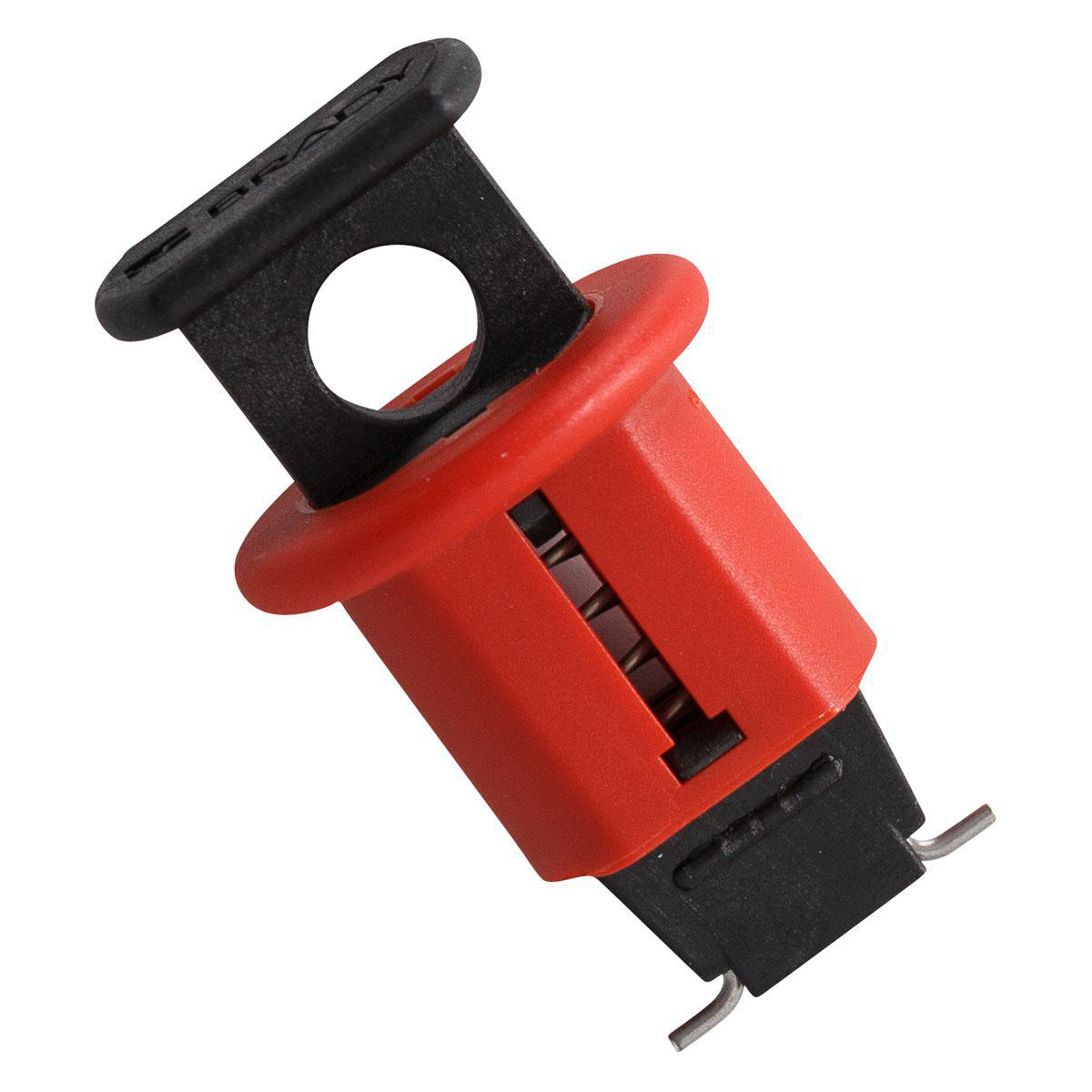 Product image for Lockout circuit breaker standard miniature nylon red