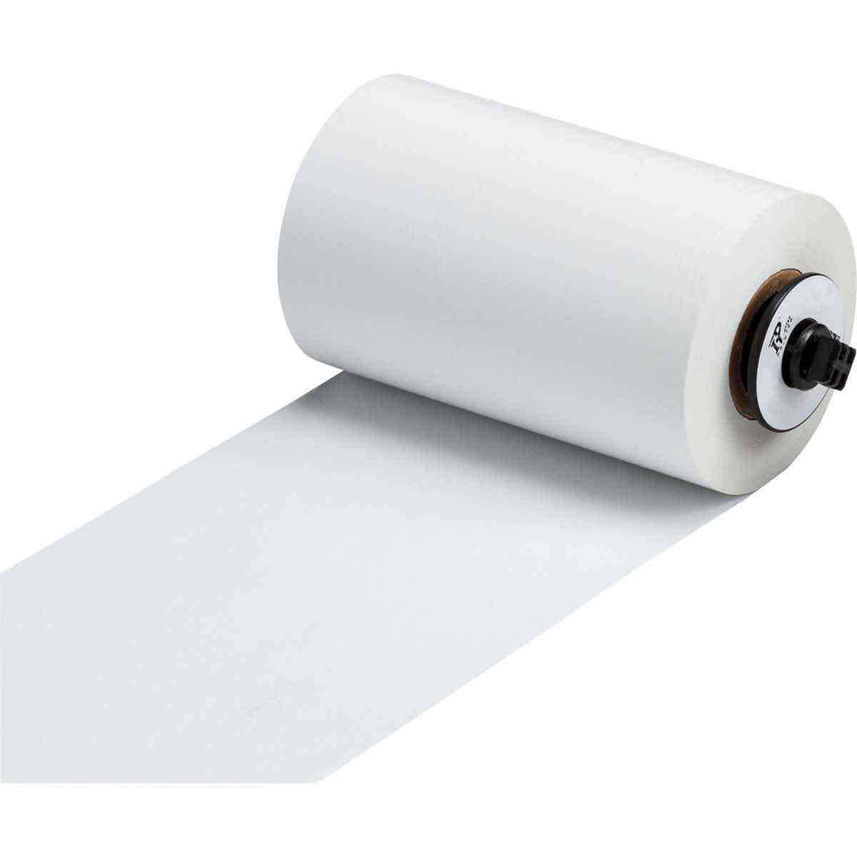 Product image for R6700 Brady IP Printer Ribbon, Roll of 984', White, 4.33" W x 984' L