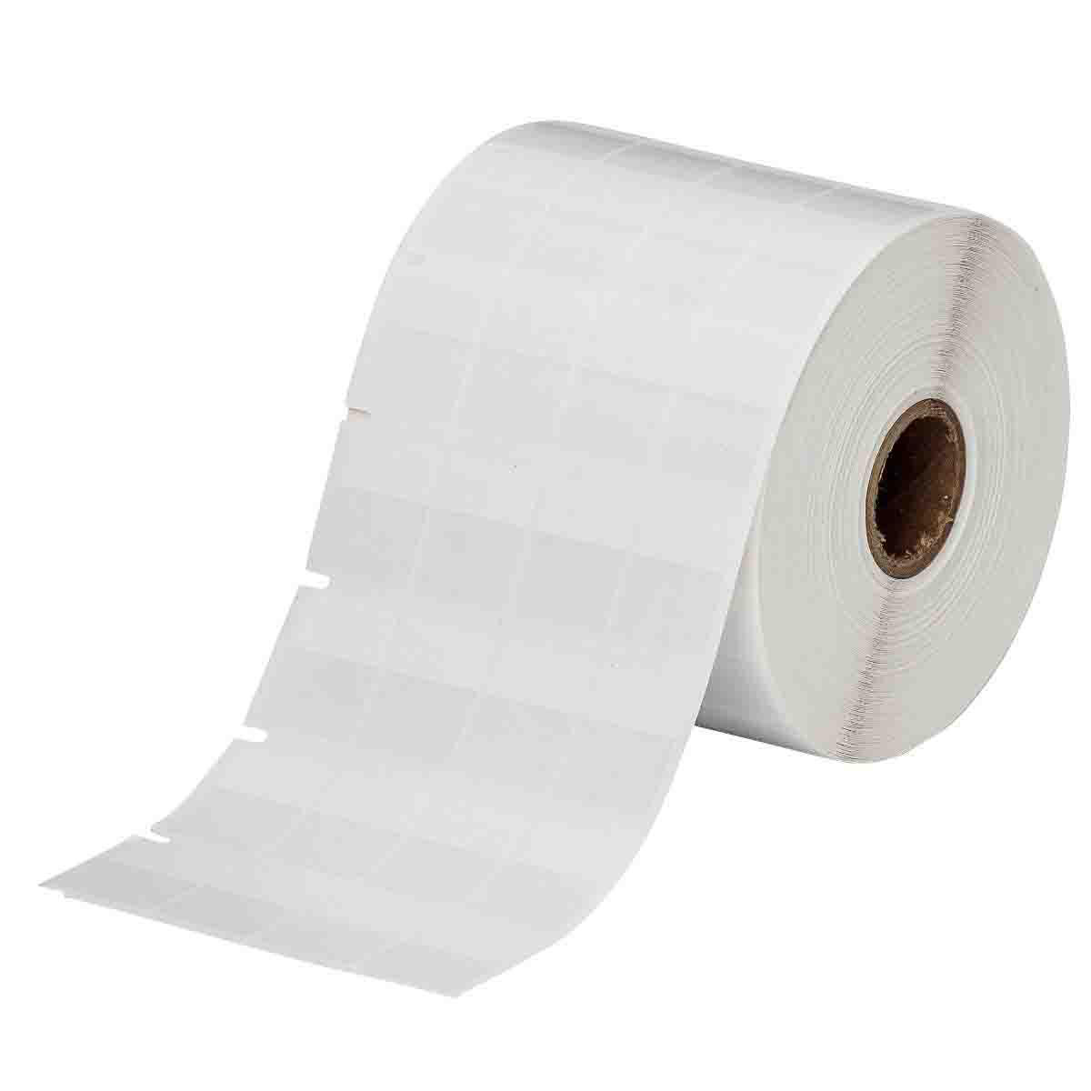 Product image for 1" Core Series Self-Laminating Vinyl Wire and Cable Labels, 0.937" H x 0.750" W