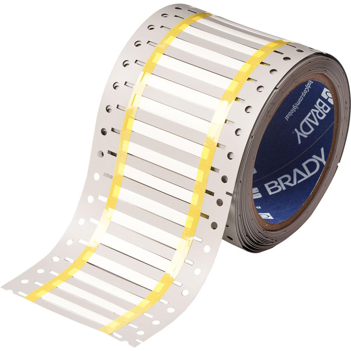 Product image for High Temp PermaSleeve PVDF Wire Marking Sleeves, White, 0.187" Dia x 2" W