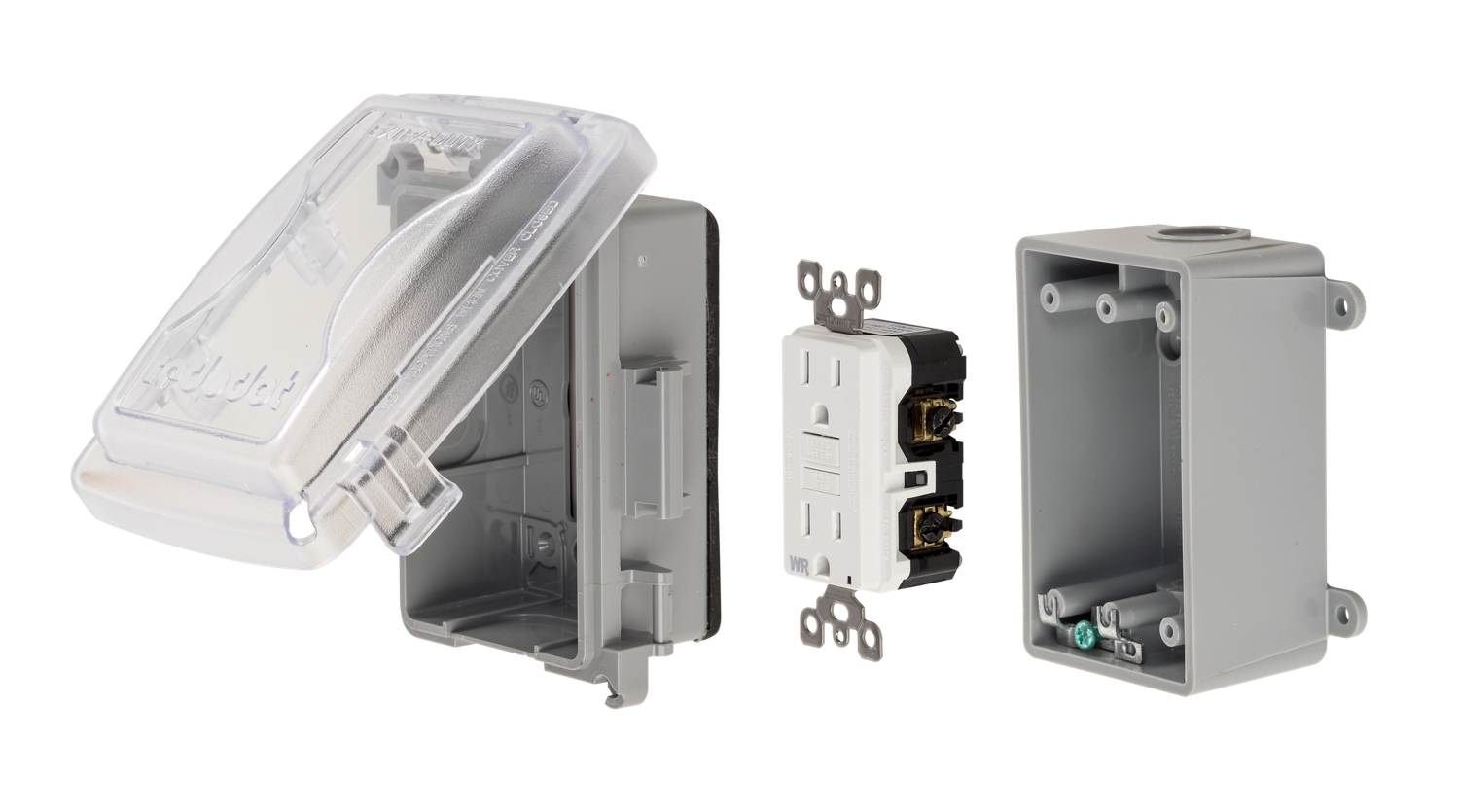 Lot De 7 Code Keepers Extra Duty Universels Blancs étanches RED DOT CKPS-W