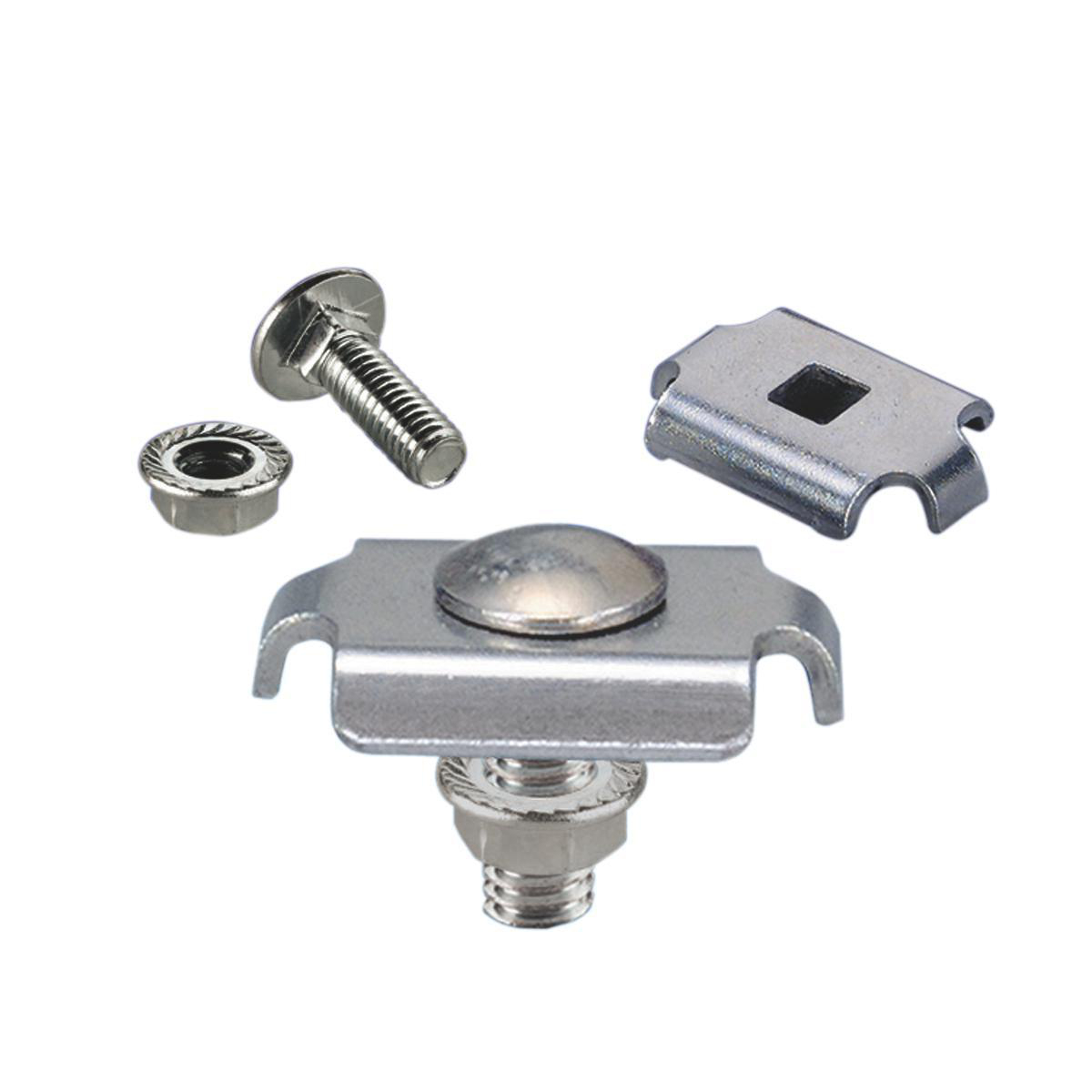 Product image for Bracket clamp elec-galvanized steel