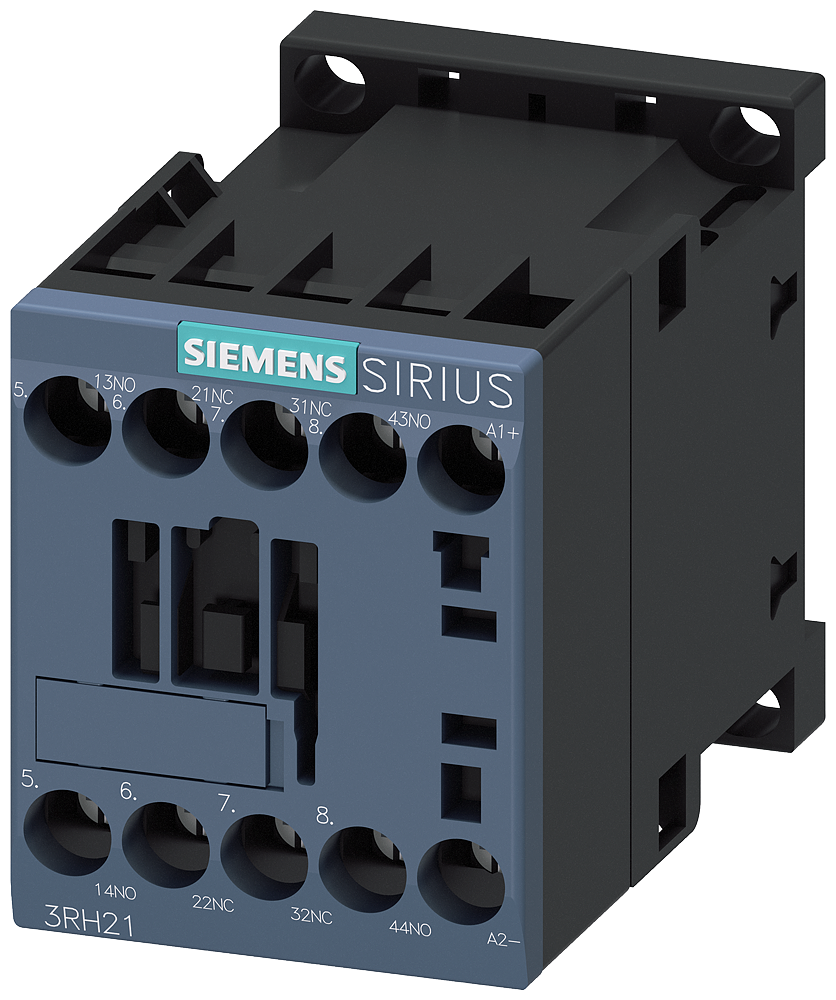 Product image for Relay SIRIUS contactor 2NO-2NC SZ-S00 screw 24VDC