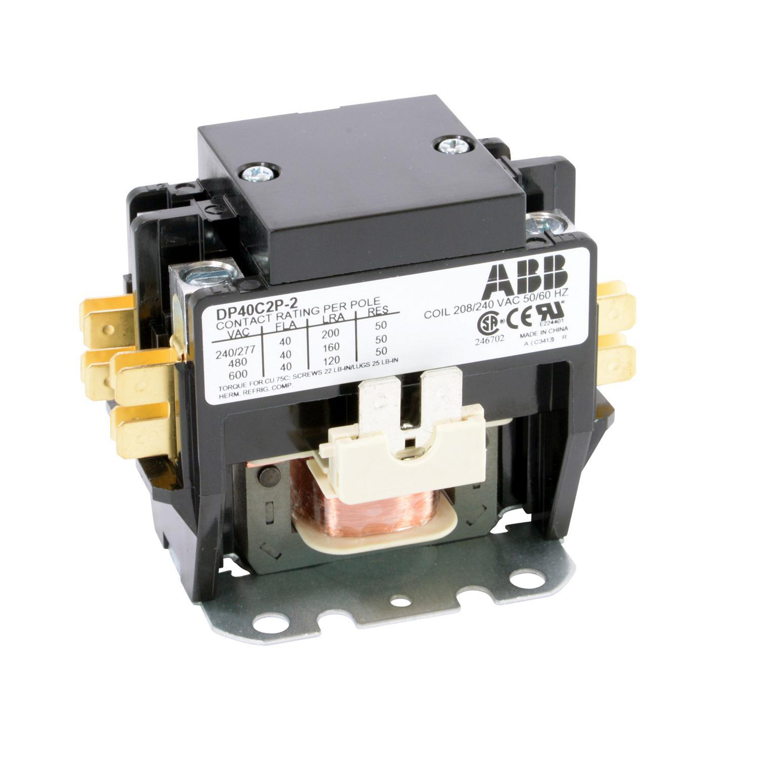 Product image for DP CONTR,40A,2P,240/208V