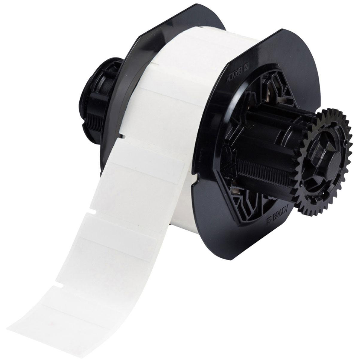 Product image for Label wire & cable vinyl for BBP33 printer white 1.75x1.5"