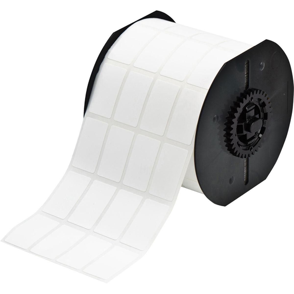 Product image for B33 Series Nylon Cloth Labels 1.437" H x 0.8" W, Roll of 2500 Labels