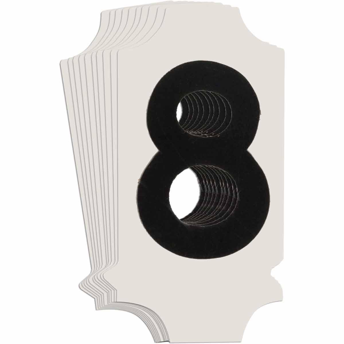 Product image for Label pack legend-8 vinyl black 10pk