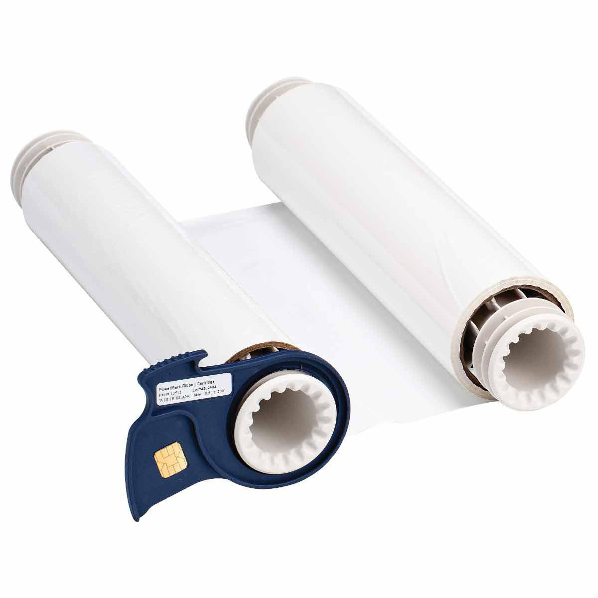 Product image for BBP85 Series R10000 Printer Ribbon, Roll of 200', White, 8.8" W