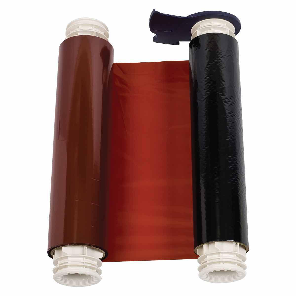 Product image for Ribbon POWERMARK two panel blk/red 8.8inx200ft