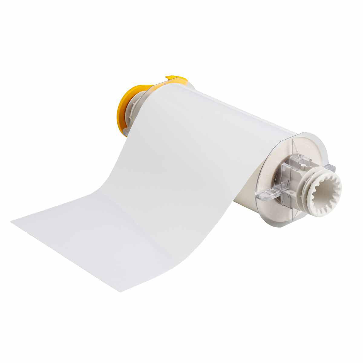 Product image for BBP85 Series Indoor-Outdoor Vinyl Labels, 8" W x 50' L, White