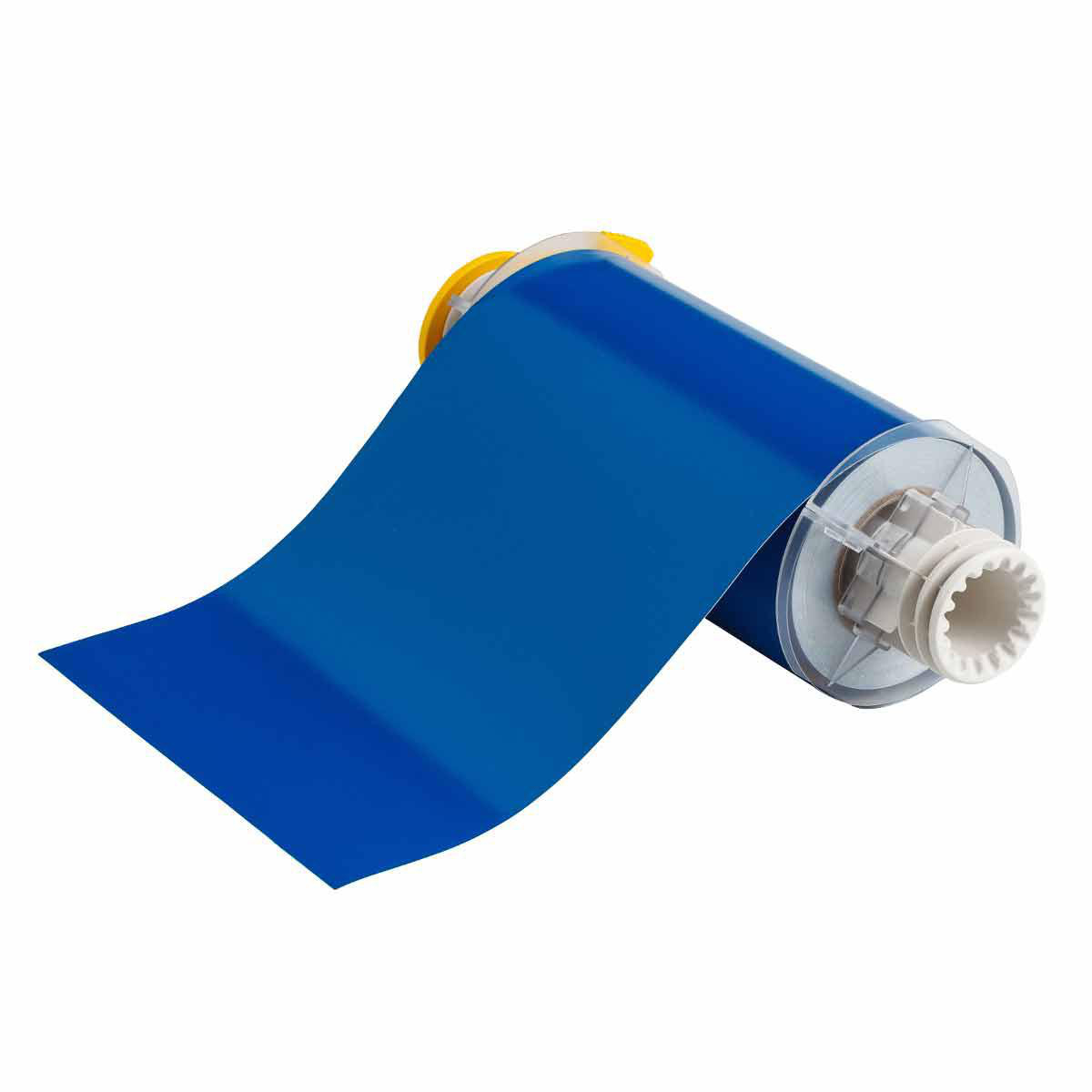 Product image for BBP85 Series Indoor-Outdoor Vinyl Labels, 7" W x 50' L, Blue