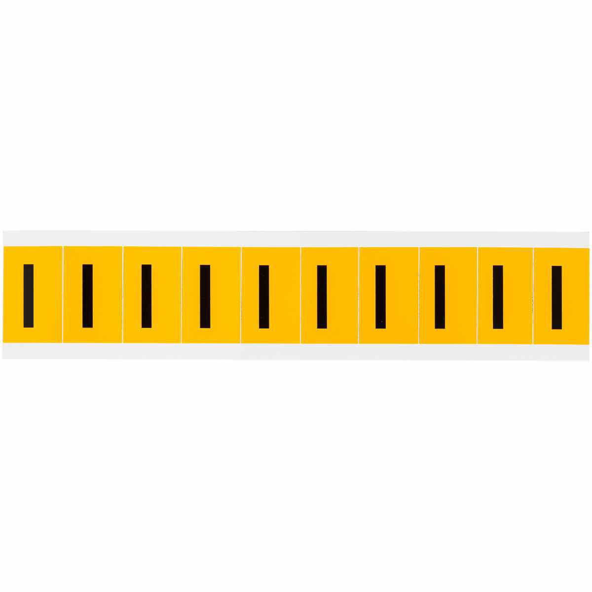 Product image for Label "I" pressure sensitive vinyl 1-1/2x7/8in