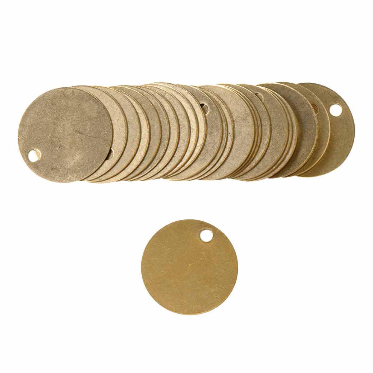 Product image for Tag valve blank brass round 1-1/2in