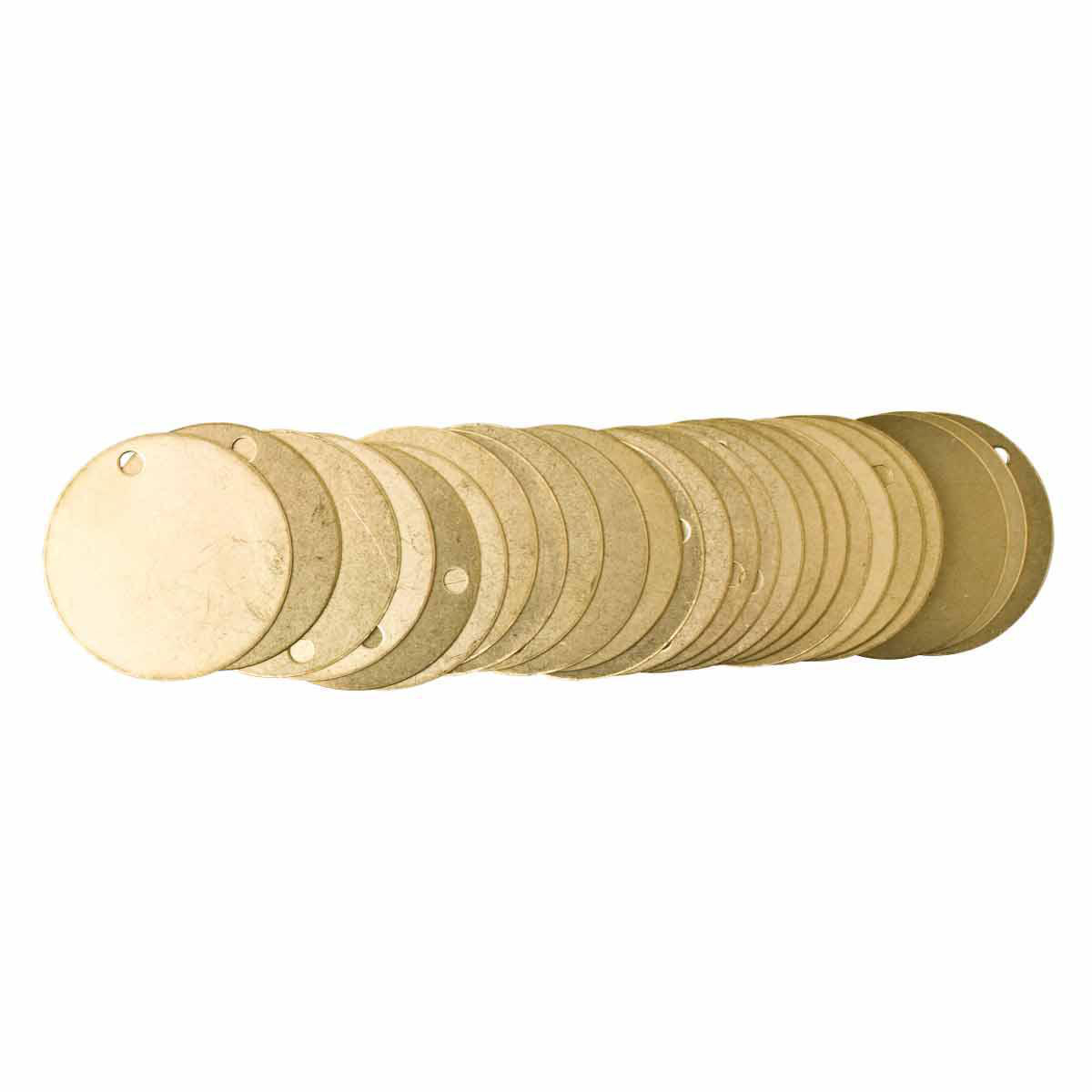 Product image for Tag valve blank brass 2 inch Round