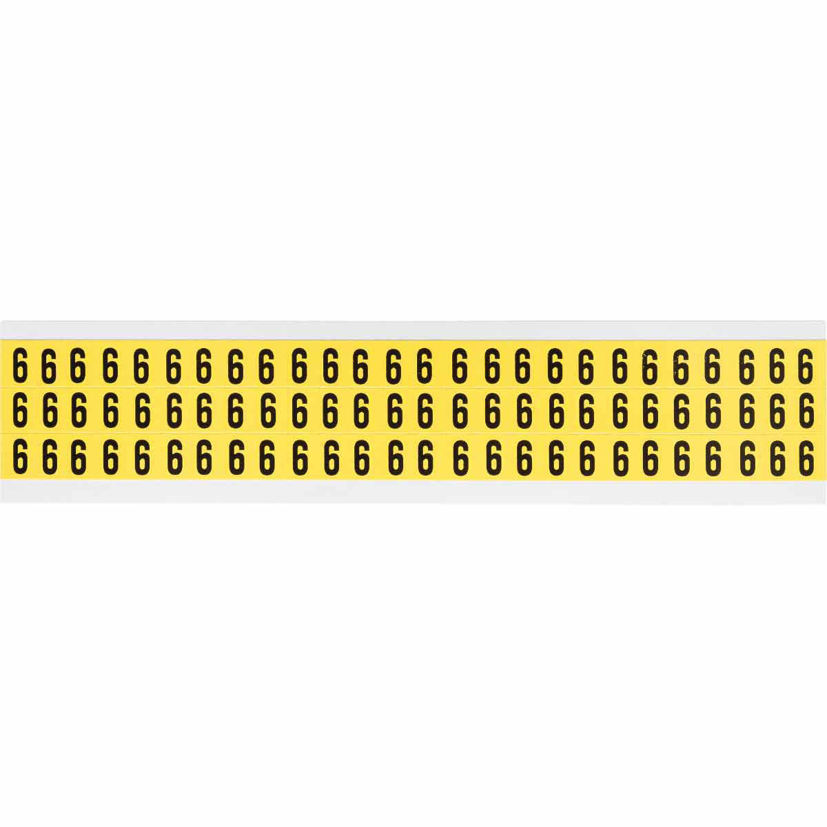 Product image for Marker label legend-6 vinyl cloth yellow