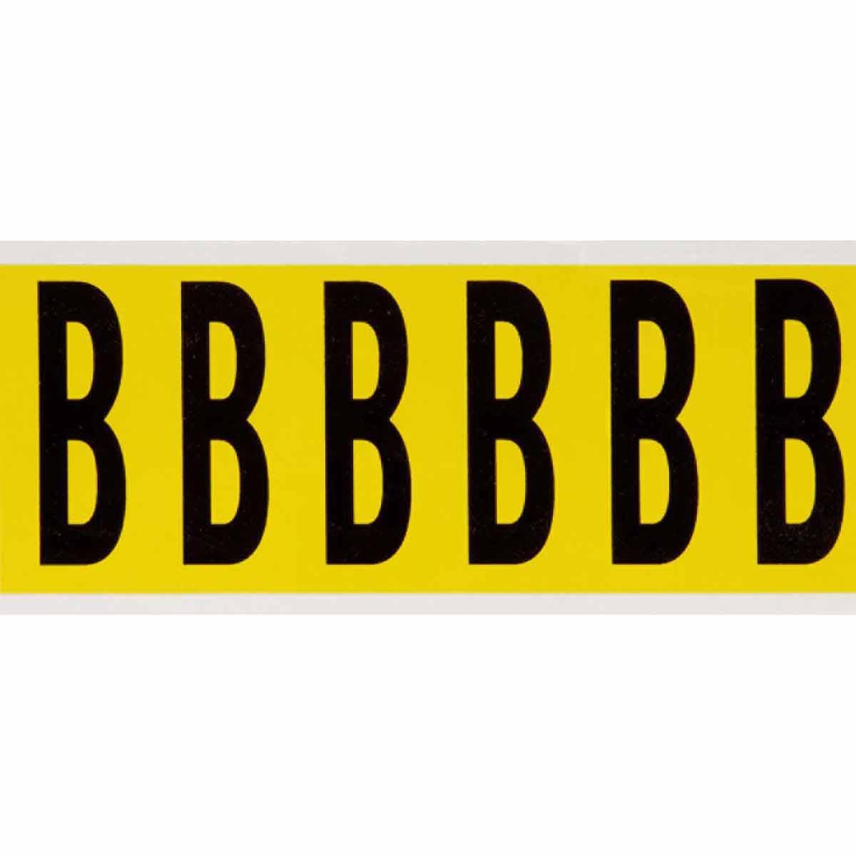 Product image for Marker label legend-B vinyl cloth yellow