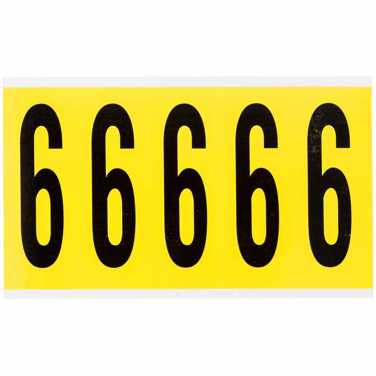 Product image for Marker label legend-6 vinyl cloth yellow