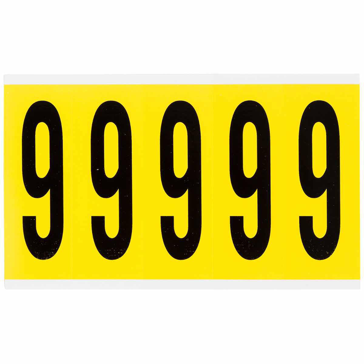 Product image for Marker label legend-9 vinyl cloth yellow