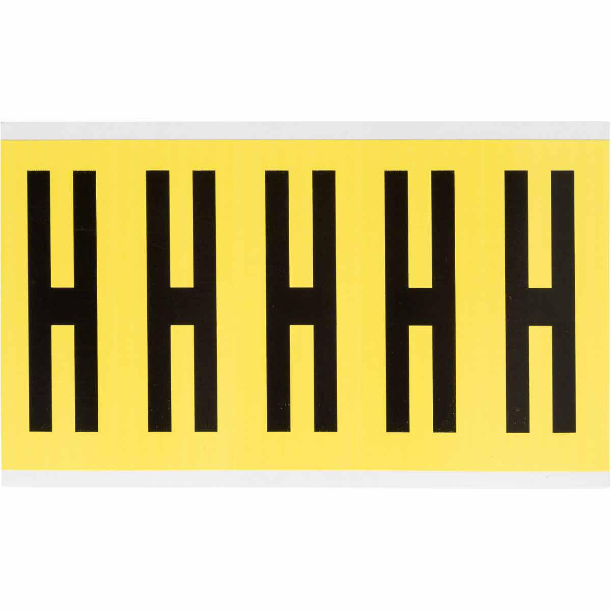 Product image for Marker label legend-H vinyl cloth yellow