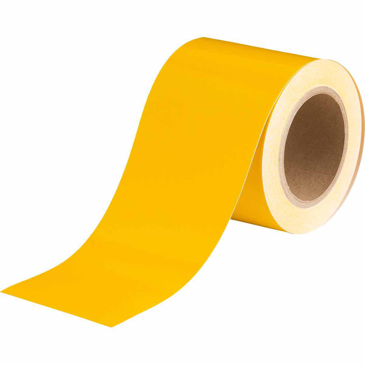 Product image for Tape pipe banding sensitive vinyl yel 4inx90ft