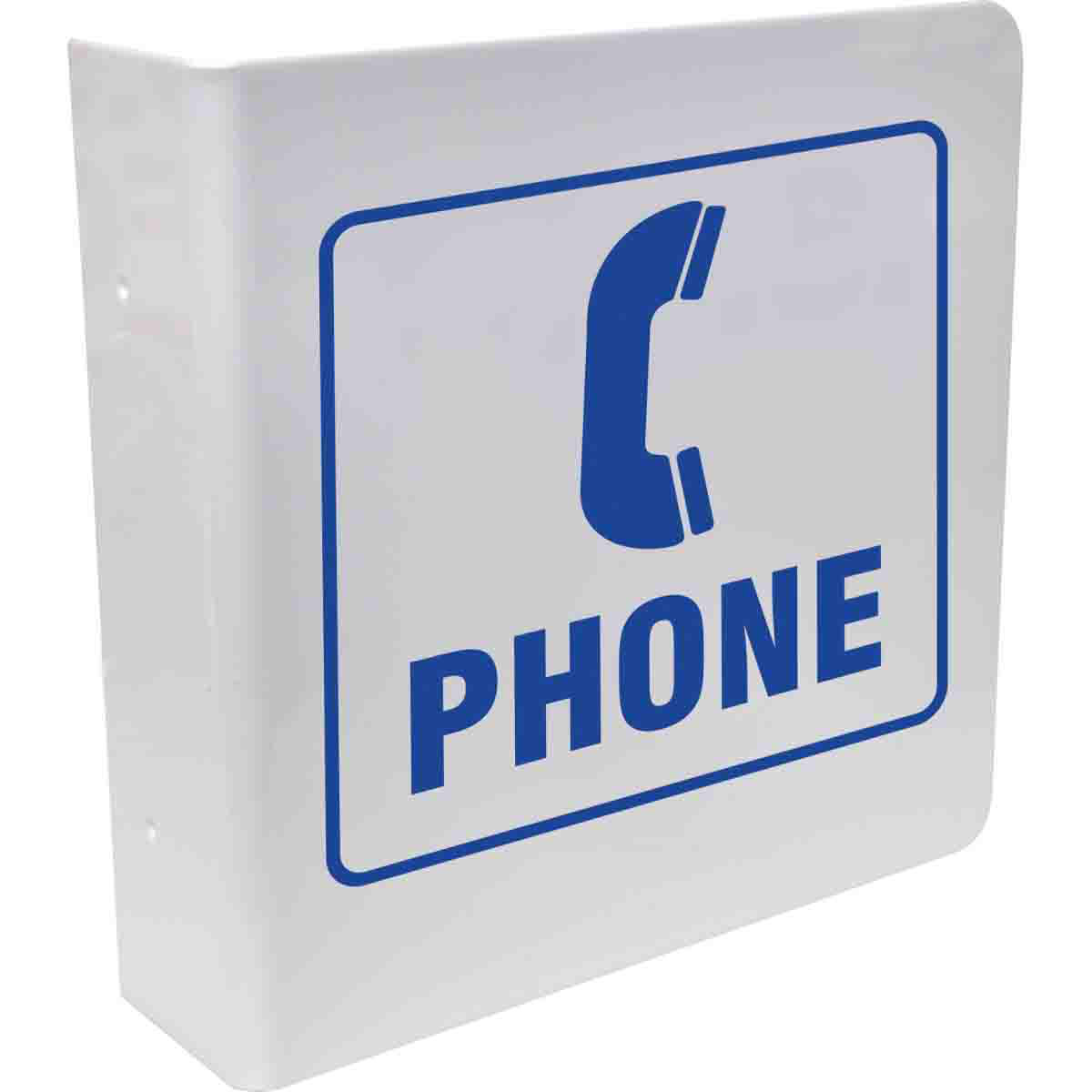 Product image for L Phone Sign, 8" H x 8" W, Acrylic