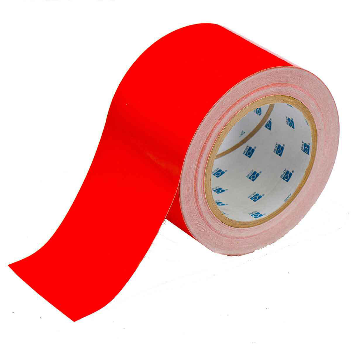 Product image for ToughStripe® Floor Marking Tape Roll - Polyester, Solid Color, Red, 3" x 100'