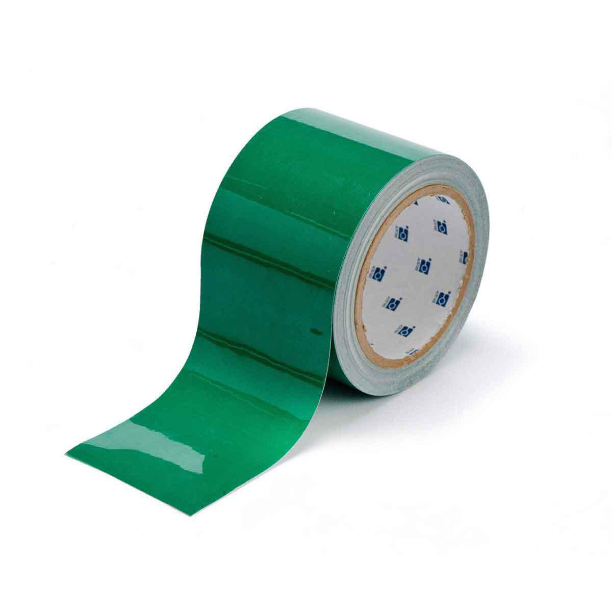 Product image for ToughStripe® Floor Marking Tape Roll - Polyester, Solid Color, Green, 3" x 100'